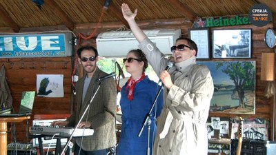 Band EPP, winners of 1st price for music on artistic contest Planet ART