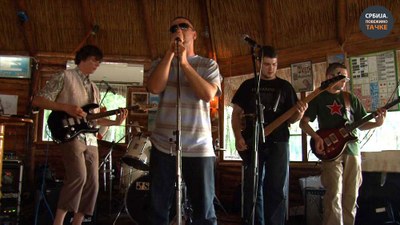 Band Veto, winners of 2nd price for music on artistic contest Planet ART